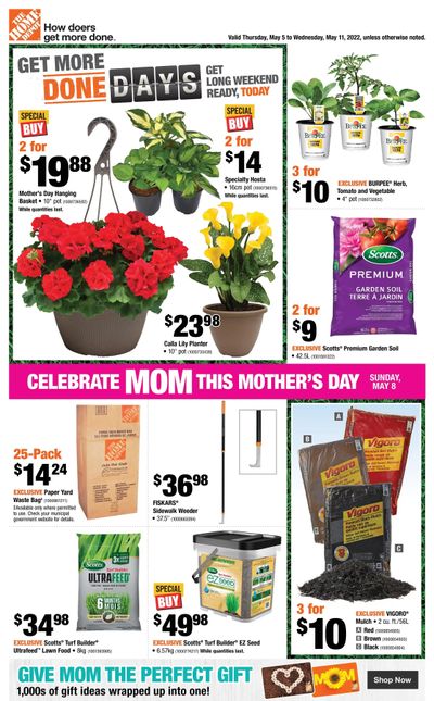 Home Depot (ON) Flyer May 5 to 11