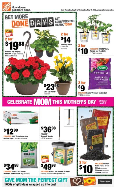 Home Depot (Atlantic) Flyer May 5 to 11