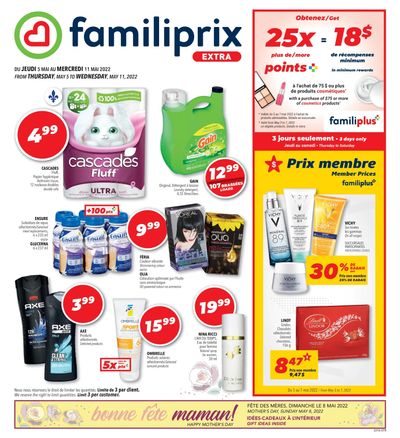 Familiprix Extra Flyer May 5 to 11