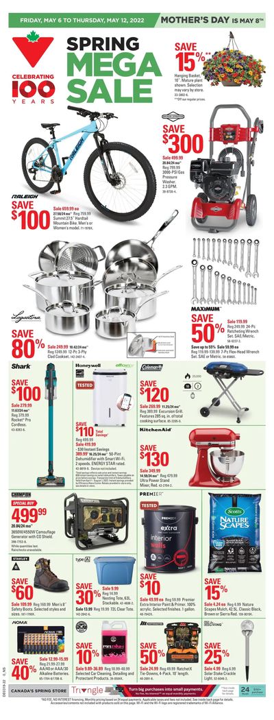 Canadian Tire (Atlantic) Flyer May 6 to 12