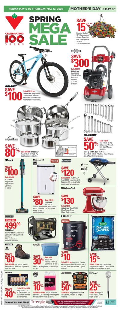 Canadian Tire (West) Flyer May 6 to 12
