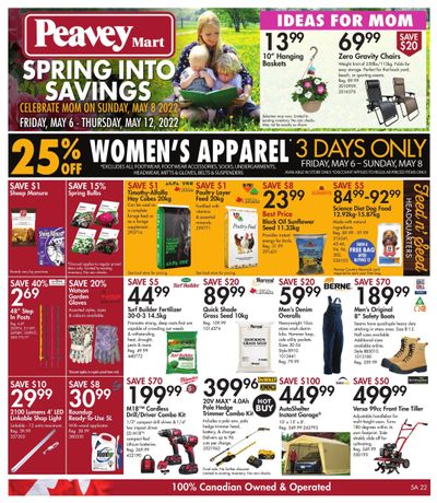 Peavey Mart Flyer May 6 to 12