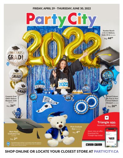 Party City Flyer April 29 to June 30