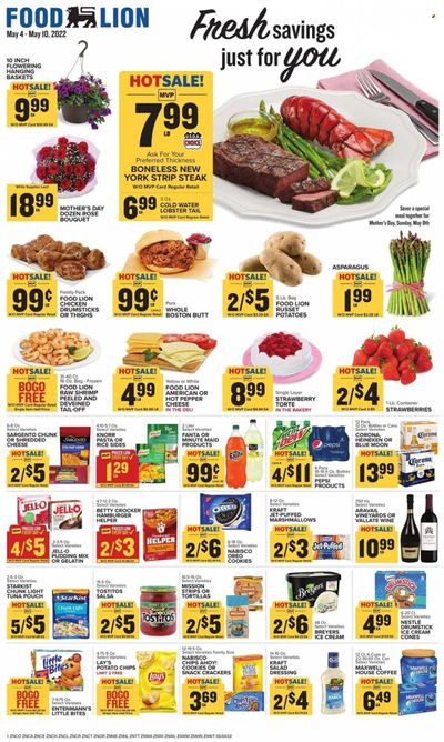 Food Lion (NC) Weekly Ad Flyer May 4 to May 11