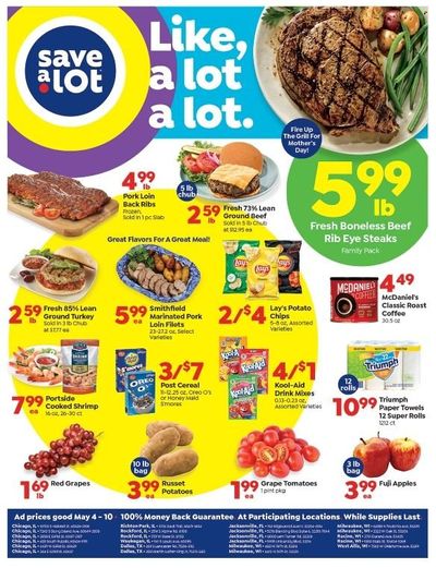 Save a Lot Weekly Ad Flyer May 4 to May 11