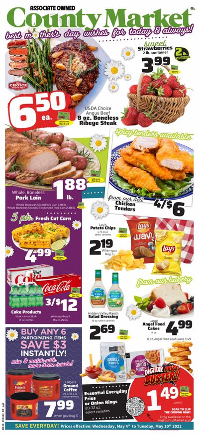 County Market (IL, IN, MO) Weekly Ad Flyer May 4 to May 11