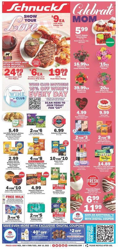 Schnucks (IA, IL, IN, MO) Weekly Ad Flyer May 4 to May 11