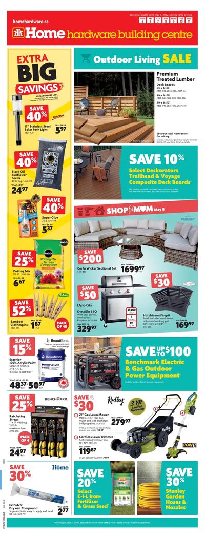 Home Hardware Building Centre (ON) Flyer May 5 to 11