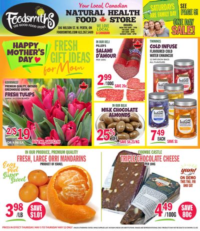 Foodsmiths Flyer May 5 to 12