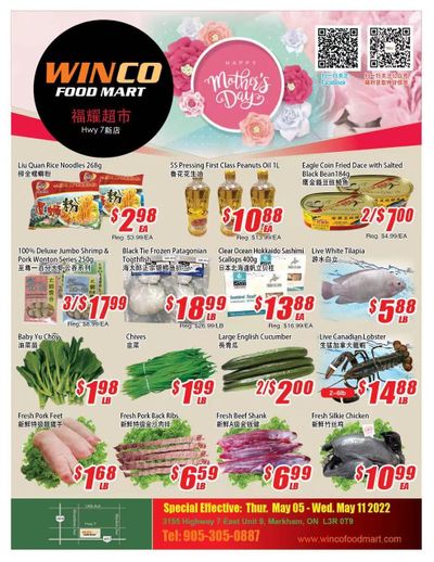 WinCo Food Mart (HWY 7) Flyer May 5 to 11