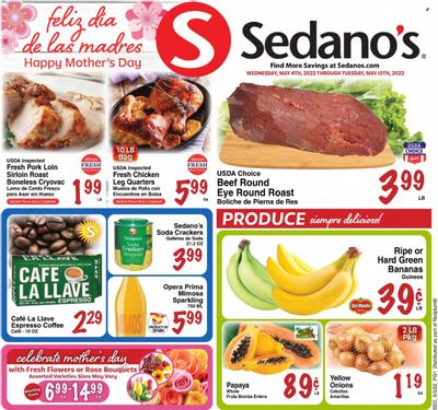 Sedano's (FL) Weekly Ad Flyer May 5 to May 12
