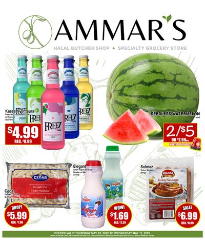 Ammar's Halal Meats Flyer May 5 to 11