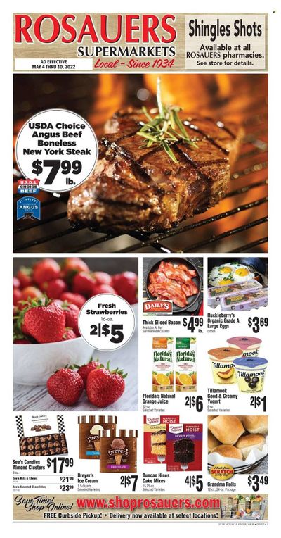 Rosauers (ID, MT, OR, WA) Weekly Ad Flyer May 5 to May 12