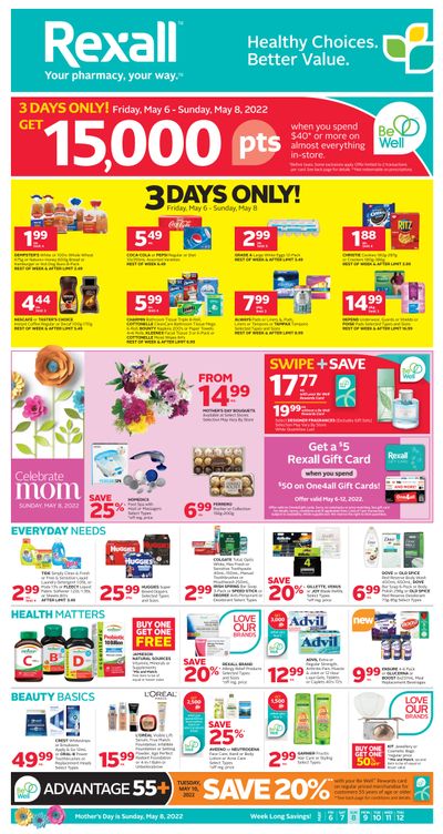 Rexall (ON) Flyer May 6 to 12