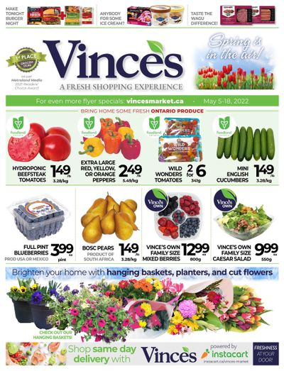 Vince's Market Flyer May 5 to 18