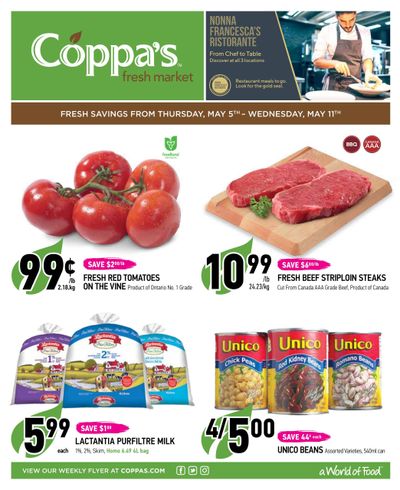 Coppa's Fresh Market Flyer May 5 to 11