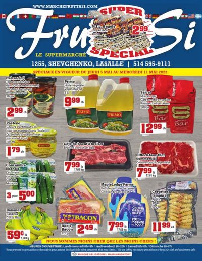 Frutta Si Flyer May 5 to 11
