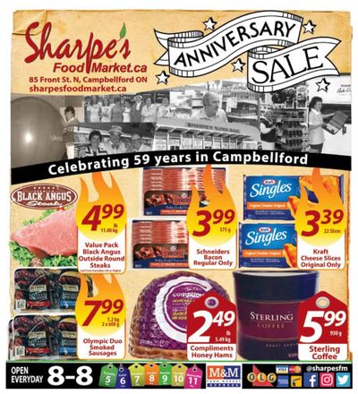 Sharpe's Food Market Flyer May 5 to 11