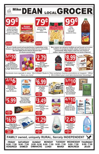 Mike Dean Local Grocer Flyer May 6 to 12