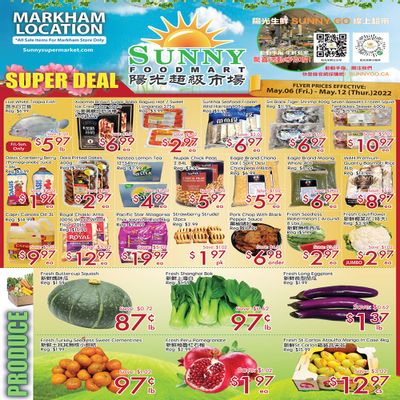 Sunny Foodmart (Markham) Flyer May 6 to 12