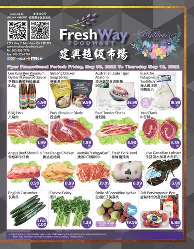 FreshWay Foodmart Flyer May 6 to 12