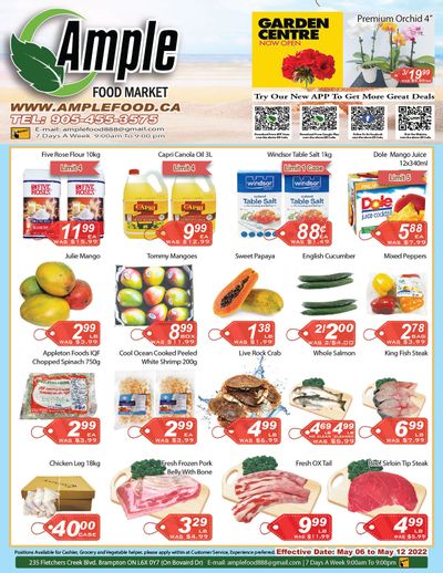 Ample Food Market (Brampton) Flyer May 6 to 12