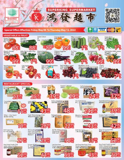 Superking Supermarket (North York) Flyer May 6 to 12