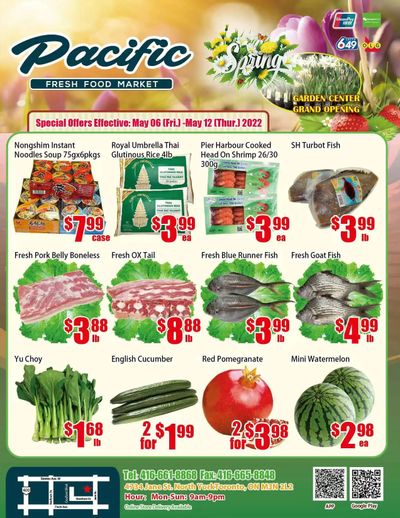 Pacific Fresh Food Market (North York) Flyer May 6 to 12