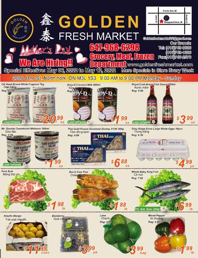 Golden Fresh Market Flyer May 6 to 12