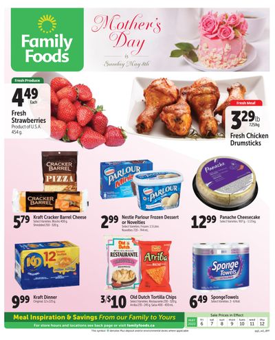 Family Foods Flyer May 6 to 12