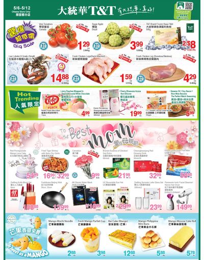 T&T Supermarket (Ottawa) Flyer May 6 to 12