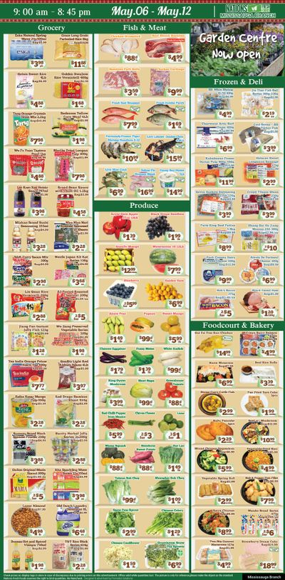 Nations Fresh Foods (Mississauga) Flyer May 6 to 12