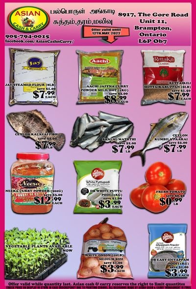 Asian Cash & Carry Flyer May 6 to 12