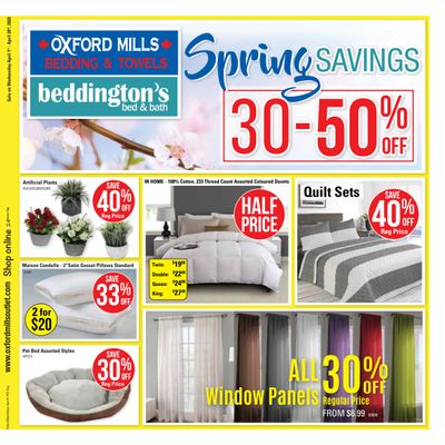 Oxford Mills Flyer April 1 to 28