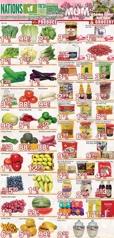 Nations Fresh Foods (Hamilton) Flyer May 6 to 12