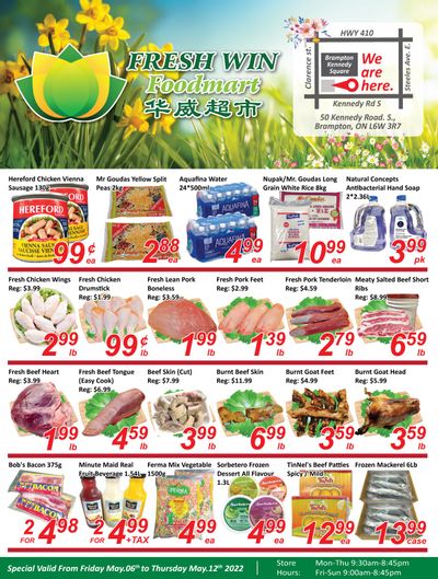 Fresh Win Foodmart Flyer May 6 to 12