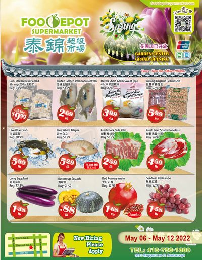 Food Depot Supermarket Flyer May 6 to 12