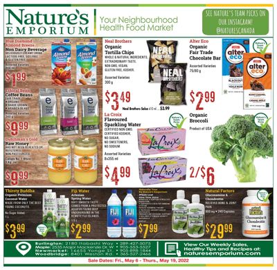 Nature's Emporium Flyer May 6 to 19
