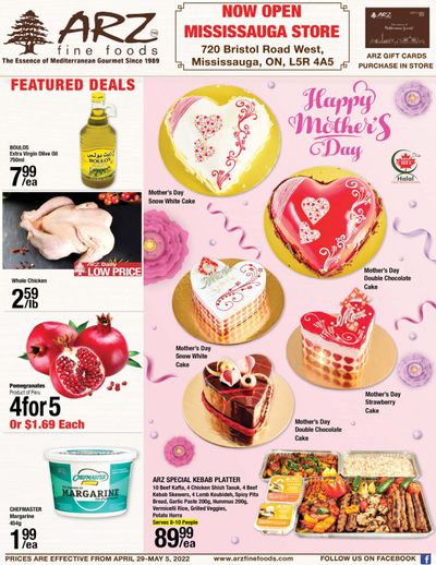 Arz Fine Foods Flyer May 6 to 12