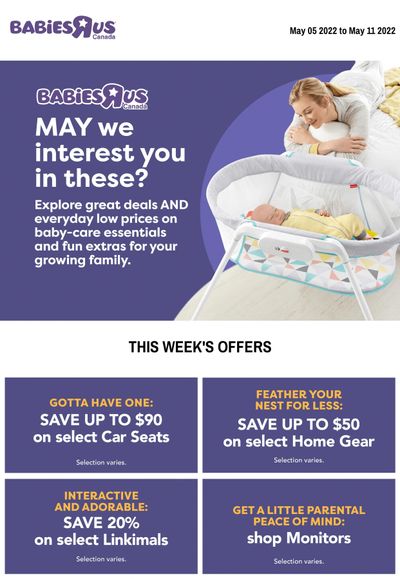 Babies R Us Flyer May 5 to 11