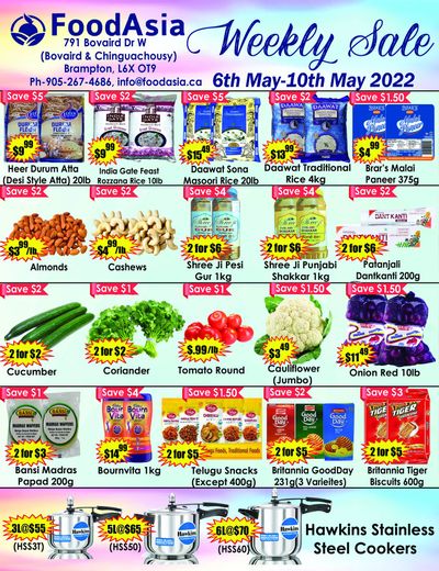 FoodAsia Flyer May 6 to 10