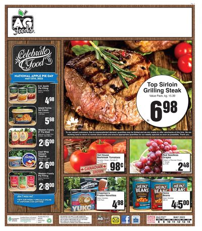 AG Foods Flyer May 8 to 14