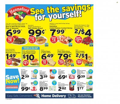 Hannaford (VT) Weekly Ad Flyer May 8 to May 15