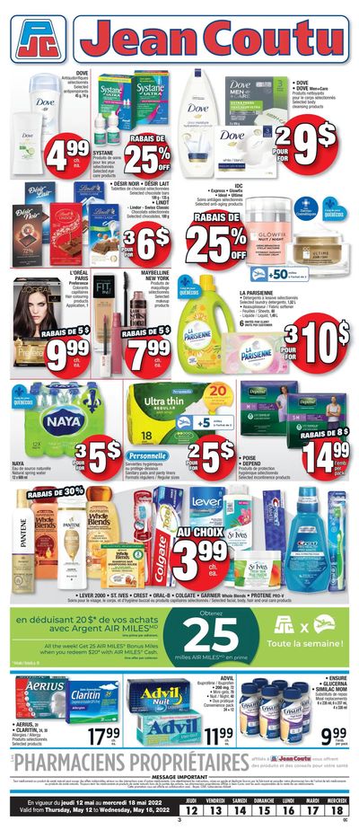 Jean Coutu (QC) Flyer May 12 to 18