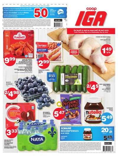 Coop IGA Flyer May 12 to 18