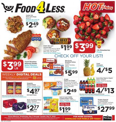 Food 4 Less (IL) Weekly Ad Flyer May 10 to May 17