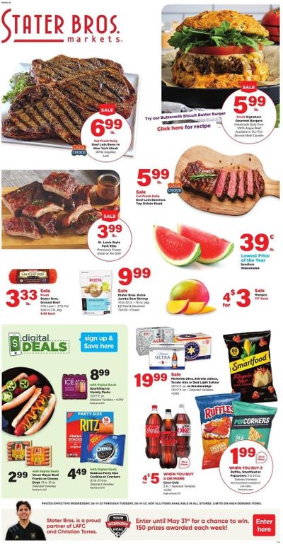 Stater Bros. (CA) Weekly Ad Flyer May 10 to May 17