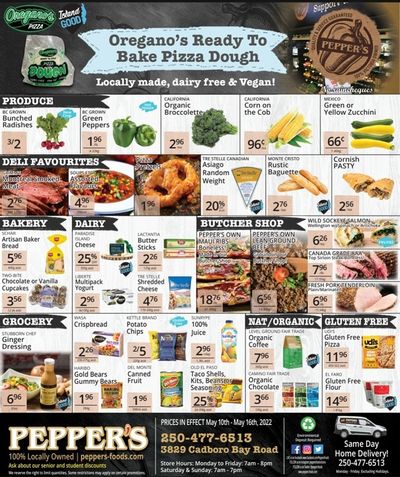 Pepper's Foods Flyer May 10 to 16