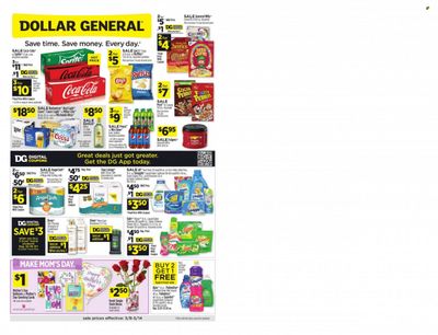 Dollar General (CA) Weekly Ad Flyer May 10 to May 17