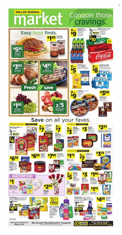 Dollar General (AL, GA, KY, LA, TN) Weekly Ad Flyer May 10 to May 17